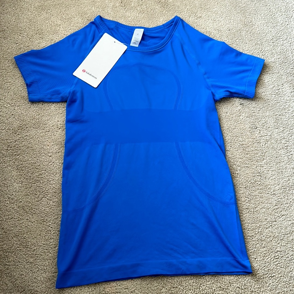 lululemon dupe swifty tech short sleeve size 4